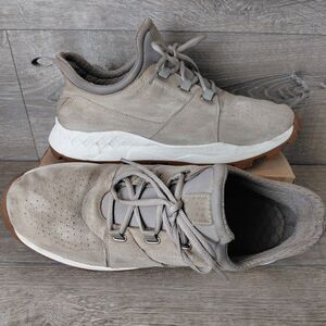 Timberland Brooklyn Oxford Shoes Men Size 10.5 Gray Suede Hiking Trainer Sneaker